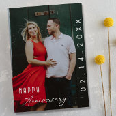 Faire-part Photo Anniversaire Moderne Avec Script Élégant