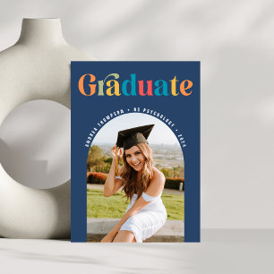 Faire-part Photo Arc colorée rétrograde