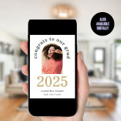 Faire-part Photo Arch moderne 2025 Graduation