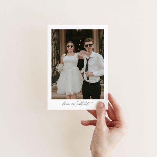 Faire-part photo avec code QR