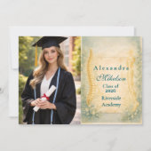 Faire-part Photo Clinical Physical Therapy Graduation (Devant)