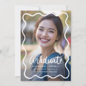 Faire-part Photo d'avancement de la trame de givre (Devant)