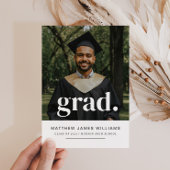 Faire-part photo de diplôme