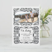 Faire-part photo de grossesse (Debout devant)