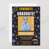 FAIRE-PART PHOTO DE LA DIPLÔME PRE-K (Devant / Derrière)