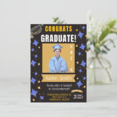 FAIRE-PART PHOTO DE LA DIPLÔME PRE-K (Debout devant)