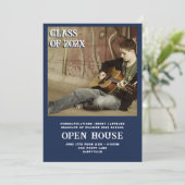 Faire-part photo de la graduation des fils Open Ho (Debout devant)