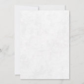 Faire-part photo de la Graduation du journal (Dos)