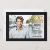 Faire-part photo de la morue - Black Gold (Devant)