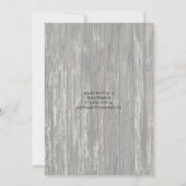 Faire-part photo de la sympathie du pêcheur (Dos)