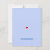 Faire-part photo de Los Cabos Mexique pour sauver (Dos)