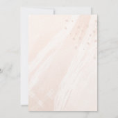 Faire-part Photo de mariage personnalisée élégante (Dos)