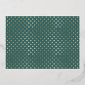 Faire-part photo de naissance de la Royal Floral (Verso)