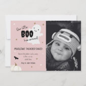 Faire-part photo de naissance du petit garçon d'Ha (Devant)