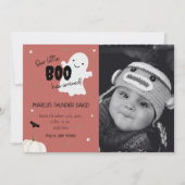 Faire-part photo de naissance du petit garçon d'Ha (Devant)