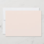 Faire-part Photo de naissance d'un Fleur sauvage Abstrait (Dos)