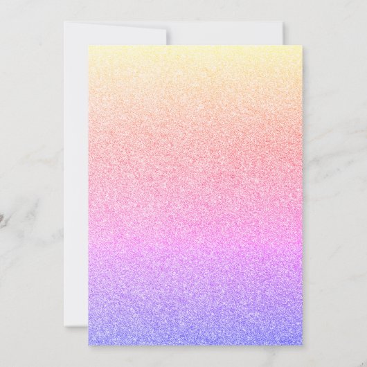 Faire-part Photo de remise des diplômes d'une lycéenne modern (Dos)