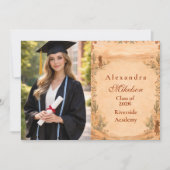 Faire-part Photo Desert Wildflower Western Graduation (Devant)