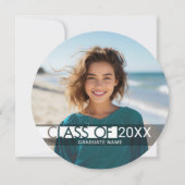 Faire-part photo et fête moderne (Devant)