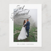 Faire-part photo Fancly Married Elopement (Devant)