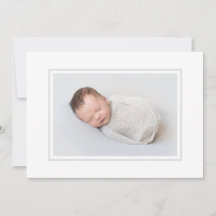 Photo Grey Elegant Naissance