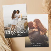 Faire-part photo minimaliste moderne