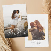 Faire-part photo minimaliste moderne