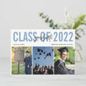 Faire-part Photo moderne du lycée de collage (Debout devant)