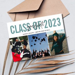Faire-part Photo moderne du lycée de collage