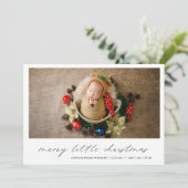 Faire-part Photo moderne Jote Noël de Noël de Noël (Debout devant)