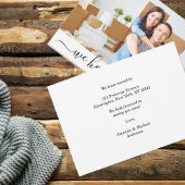 Faire-part Photo Moderne Nous Avons Déménagé Nouvelle Adresse