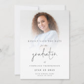 Faire-part Photo Overlay 2024 Graduation Enregistrer La Date (Devant)