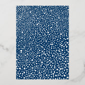 Faire-part photo pour diplômés de Foil scénarisé (Verso)