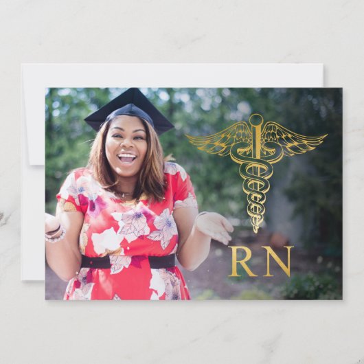 Faire-part photo RN BSN Graduation Party (Devant)