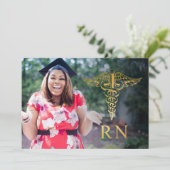 Faire-part photo RN BSN Graduation Party (Debout devant)