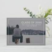 Faire-part photo simple et moderne (Debout devant)