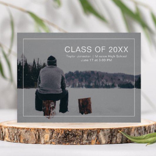 Faire-part photo simple et moderne