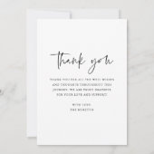 Faire-part Photo simple Naissance du nouveau-né (Dos)