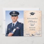 Faire-part Photo U.S. Air Force Graduation Party (Devant)