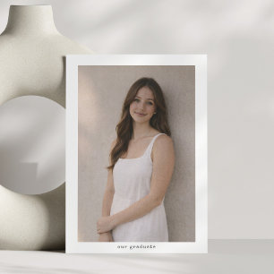 Faire-part Photo Vertical Minimaliste Rentrée 2026