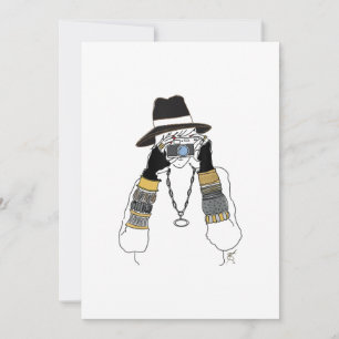 Faire-part Photographe Et Son Appareil Photo Pour Photographe