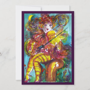 Faire-part PIERO / Nuit de Carnaval Vénitien