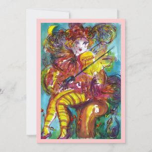 Faire-part PIERO / Nuit de Carnaval Vénitien