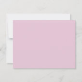 Faire-part Pink Gingham Sailboat Nursery Note Card (Dos)