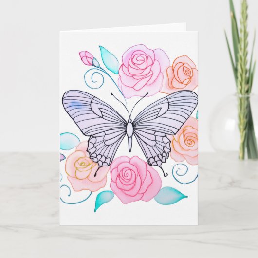 Faire-part Pivoines Fleurs (Devant)