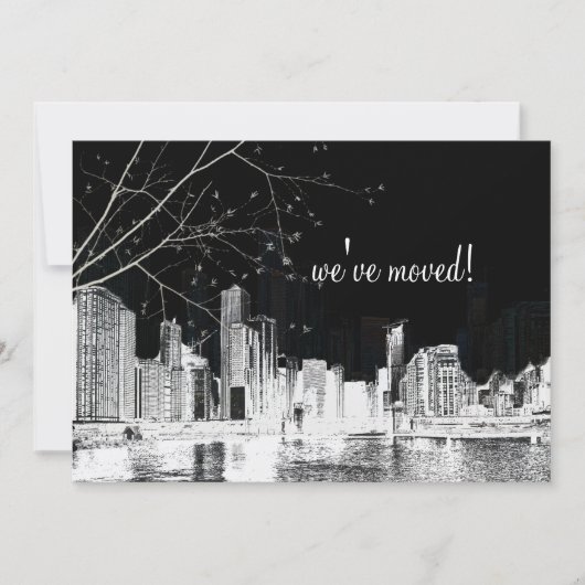 Faire-part PixDezines Chicago Lakeshore/faire-part mobile (Devant)