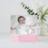 Faire-part PixDezines do-it-yourself couleurs, fotos faire-pa (Debout devant)