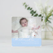 Faire-part PixDezines do-it-yourself couleurs, fotos faire-pa (Debout devant)