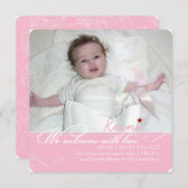 Faire-part PixDezines do-it-yourself couleurs, fotos faire-pa (Devant / Derrière)