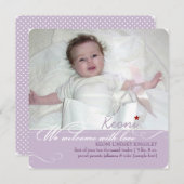 Faire-part PixDezines do-it-yourself couleurs, fotos faire-pa (Devant / Derrière)